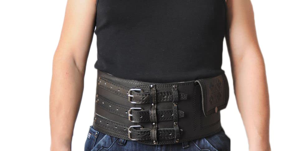 Mens Belt Leather, Handmade leather waist belt, Viking belt, wide leather belt, leather men's corset, black corset belt, athletic belt, viking