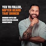 Viking Revolution Coffee Whiskey Beard Wash and Beard Conditioner Set with Argan and Jojoba Oils - Softens and Strengthens - Coffee Whiskey Scent - Beard Shampoo with Ginseng Root Extract (17 oz) - Image 5