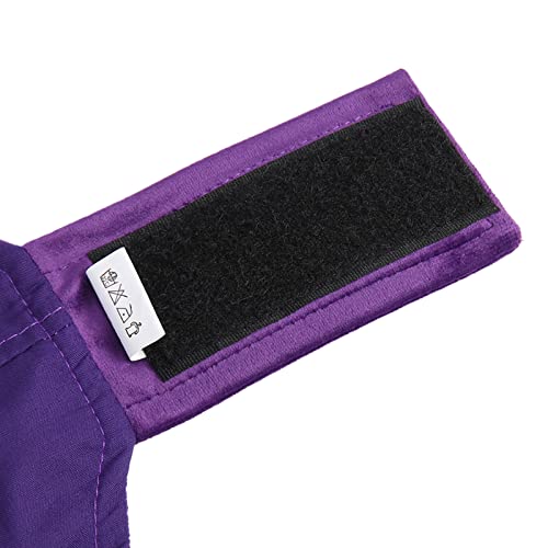 Disfraz elegante para perro con pajarita color morado miniatura 5