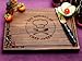 Straga Personalized Cutting Boards | Handmade Wood Engraved Charcuterie | Custom Birthday, Cooking School Graduation Gift for Kitchen or Chef (Chef’s Kitchen Design No.501)