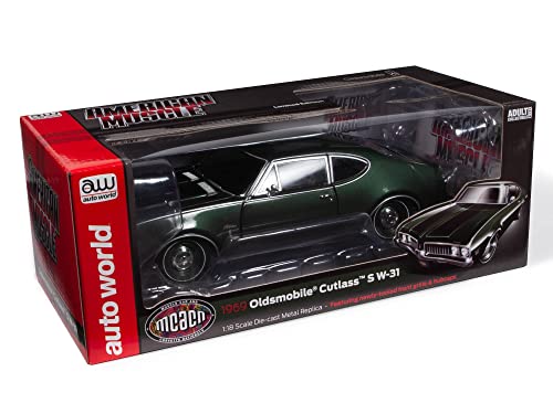 Modelo a escala 1:18 American Muscle 1969 Cutlass W-31 miniatura 7