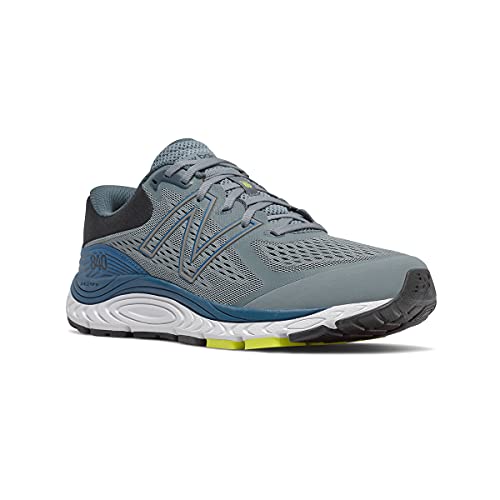 New Balance Men's M840LB5 Running Shoe, Ocean Grey/Oxygen Blue, 11 Wide