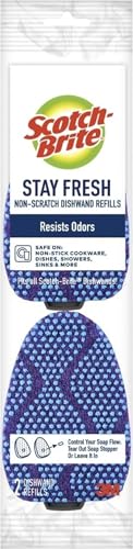 Scotch-Brite Odor Resist Non-Scratch Dishwand...