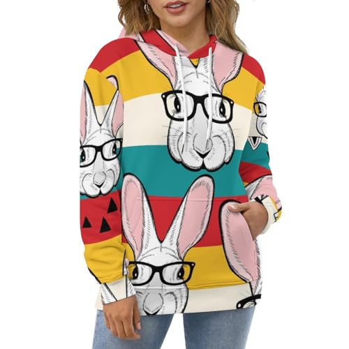 Sweats À Capuche Manche Longue UMENG avec imprimé graphique moderne taille S - 5