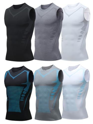 Ironfit Shirt,2025 Upgrade V Boost Men Shirt Compression Shirts,Confidence,Energy and Strength4