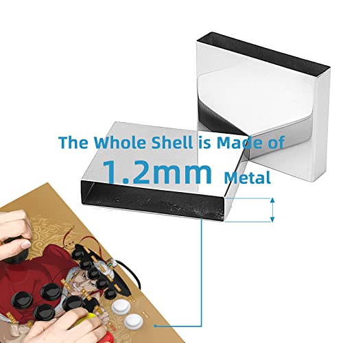 Arcade Fightstick with Octagonal Gate - Fully Mod-Capable - Fighting Game Controller - Customize Buttons and Joystick, Suitable for PC / Raspberry Pi / PS3 / Switch / NEO GEO Mini / Android by DOYO (Brown)