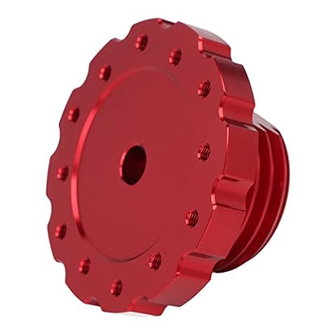 Adapter do Kierownicy do Thrustmaster T500 T300 TS TX, Kompatybilny z, Luisi, NRG, PCD Mm, Prawdziwe Wrażenia z Gier Wyścigowych, Prosta Instalacja (czerwony)