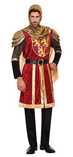Preisvergleich Produktbild Bristol Novelty AC751 Kreuzritter Kostüm, Rot