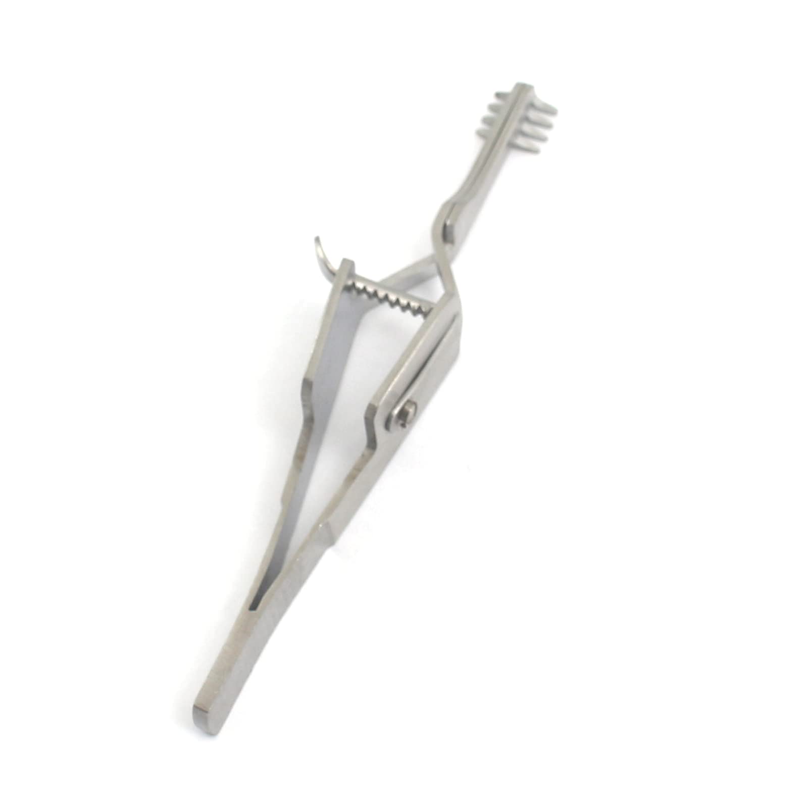 OdontoMed2011 Automatic (Cross Action) HEISS Skin Retractor 4" Blunt,4X4 PRONGS ODM