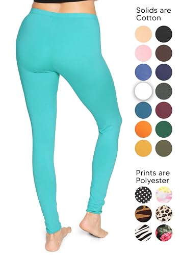 Image of STRETCH IS COMFORT Cotton Capri Leggings, Knee Length Pants, Plus Size