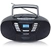 Blaupunkt B 120 BK tragbarer CD Player mit Bluetooth | Kassettenrekorder | Hörbuch Funktion | CD-Player mit USB…