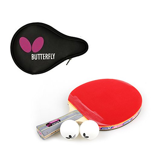 Butterfly NAKAMA S-10 Table Tennis Racket Paddle (Shake) + Logo Full case