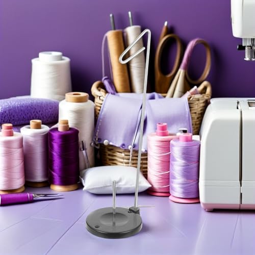 Support de bobine réglable pour réparer les sauts de fil sur machine à coudre en patchwork - 6