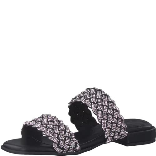 MARCO TOZZI Damen Pantolette, Blockabsatz, weiches FEEL ME Fußbett, ideal...