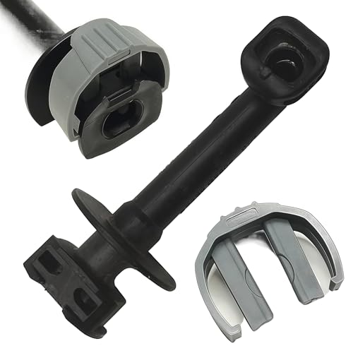 Zuuyye Recambio para Kärcher Codo de Salida Angular con Abrazadera para Kärcher K2 K3, Tubo de Salida Codo 5.064 110, Accesorio