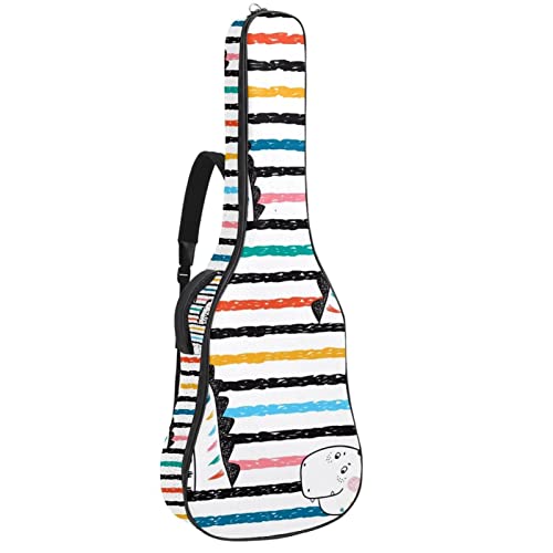 Sac à dos pour guitare acoustique imperméable : protégez votre instrument de la pluie