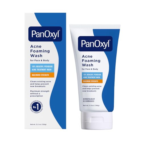 PanOxyl 10% Benzoyl Peroxide Acne Foaming...