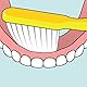 TePe Denture Care Zahnbürste, 1 Stk., Prothesenzahnbürste mit extra langen und starken Borsten für gute Erreichbarkeit, einfache Reinigung von Prothesen