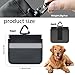 Tyuyuio Dogs Treat Pouch Bag, Portable Pet Pocket Waist Clip Bag, Reflective Snack Bag for Pets, Includes Clip and Carabiner