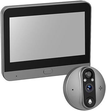 Ak ll  Video Kap  Zili Tuya WiFi 3 Milyon  ki Y nl  Diyafon HD G zetim Aray z  TYPE-C