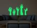 Marsway Halloween Decor Creative PVC Luminous Wall Sticker Fluorescent Decorative Night Glow Decal for Halloween Party (Ghost Hand)