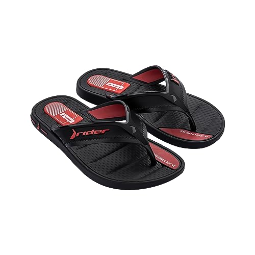 Rider Herren Sprint DEDO AD Flipflop, Black, 43 EU
