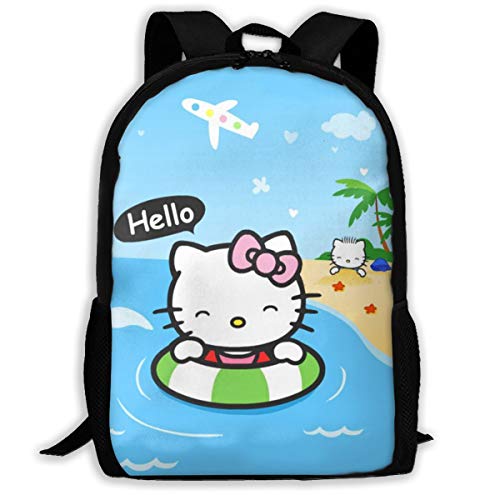 Hello Kitty: Mochila de Deporte Unisex para natación  diseño de Oxford