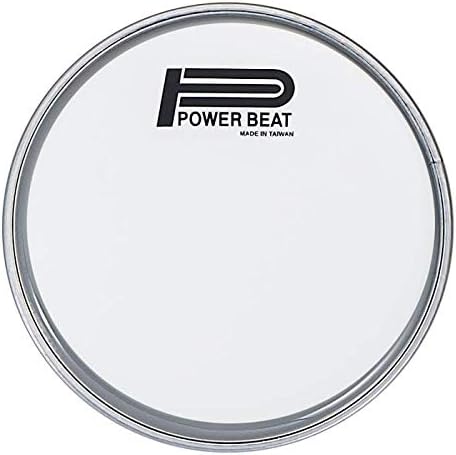 Power Beat Drum Head For Arabic Musical Instrument 8.75'' Darbuka/Doumbek /0.5" Collar (White)