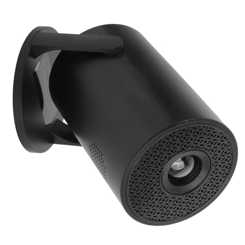 Mini Proiettore, Proiettore Cinematografico Portatile da Esterno 1080P Proiettore Home Theater Regolabile da 270 Gradi Videoproiettore per Telefono TV Stick Laptop