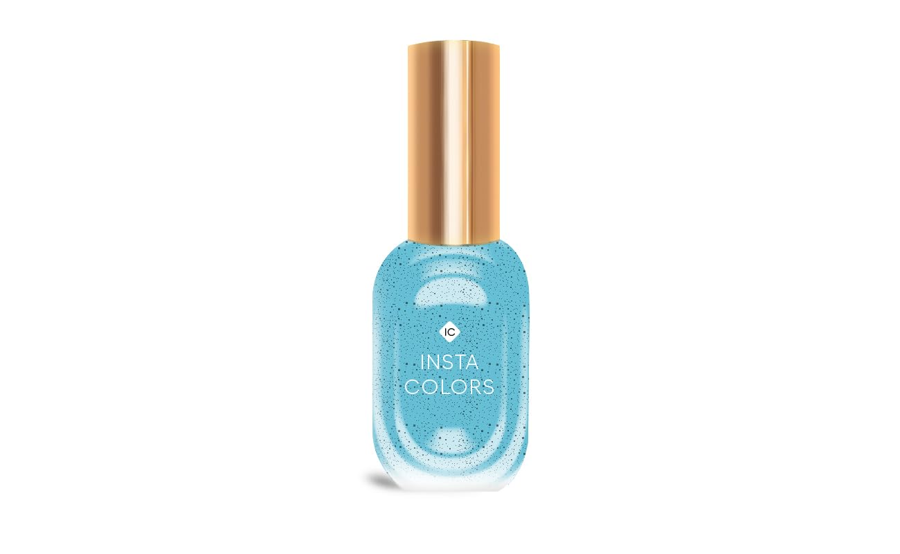 INSTA COLORS Cookie Crumble Bluish Green Nail Polish 14ML-image-33