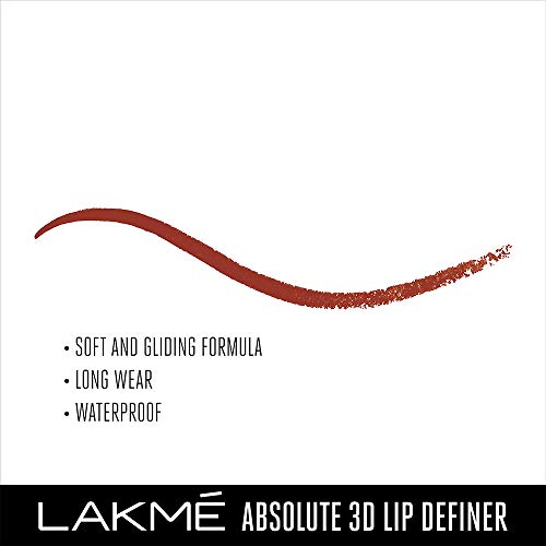 Image of LAKME Absolute 3D Lip Definer, Creme Finish - Ruby, 1.2g