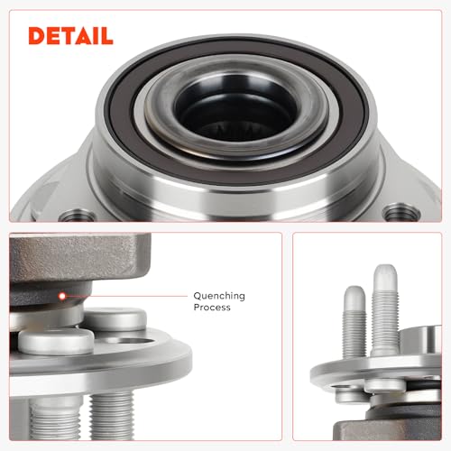 513288 Front/Rear Wheel Hub Bearing Assembly for Chevy Malibu, Impala, Equinox,for GMC Terrain for Buick Lacrosse,for Cadillac XTS CTS Regal 10-17,5Lugs w/ABS Replcaes 1pc by Yeywo - Used condition - Image 4