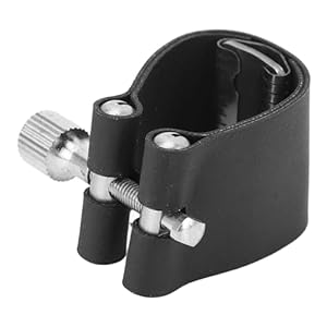 Joyance JoyZRU Ligatura Saksofon Tenorowy Skórzana