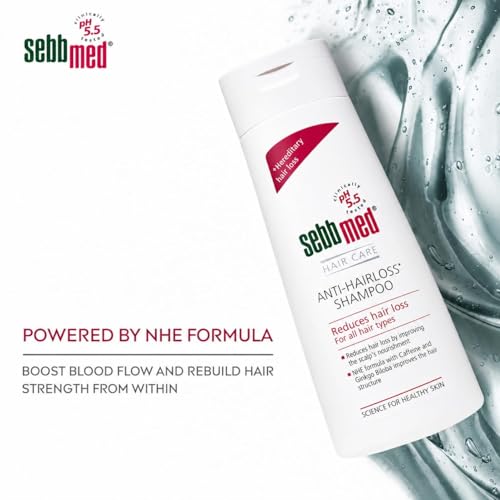 Image of Sebb Med Hair Care Everyday Shampoo | pH 5.5 Clinically Tested | Soothing Shampoo for Sensitive Scalp | Hydrating & Mild Formula for Daily Use