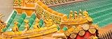 Posterazzi Architectural detail of the roof Kwan Im Thong Hood Cho Temple Singapore Poster Print, (18 x 7)