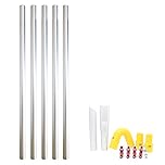 Equip2clean Gutter Cleaner Aluminium Cleaning Pole Kit | 20ft | Lightweight Modular System | Designed Use with Gutter Vacuum | Equipment for Wet and Dry Elevated Exterior Cleaning Tasks