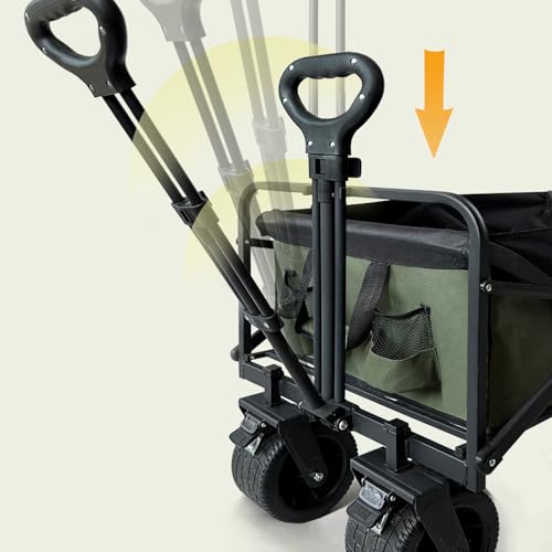 Innovista キャリーカート アウトドアワゴン 耐荷重175kg hqa100030B-CKR の商品画像 3
