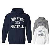 The Family Clothesline Penn State Officially Licensed Adult PS Football Hooded Sweatshirt 3X White