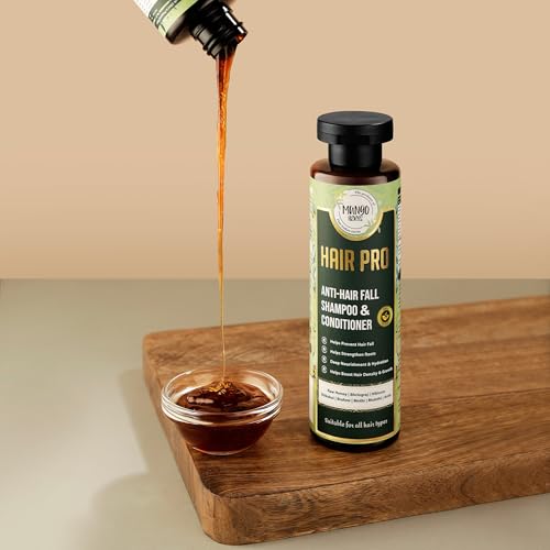Image of Hair Pro Anti-Hairfall Shampoo | 100% Plant-Based with Raw Honey | Helps Reduce Hair Fall, Strengthens Hair | SLS & Paraben Free | 200ml