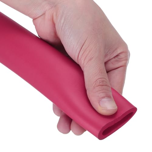 QUARKZMAN Schaumstoffschlauch für Griffunterstützung, Rohrisolierung, 12mm(1/2) ID 20mm OD 1m Länge Rot