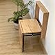 KKPW Klappstühle zur Wandmontage, für Wohnzimmer, Schlafzimmer, Gang und Badezimmer – Lagerung ohne Platz zu beanspruchen,Gelb