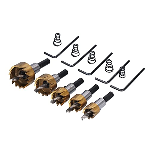 Kit de brocas 16-30 mm para acero y aluminio, 5 piezas miniatura 3