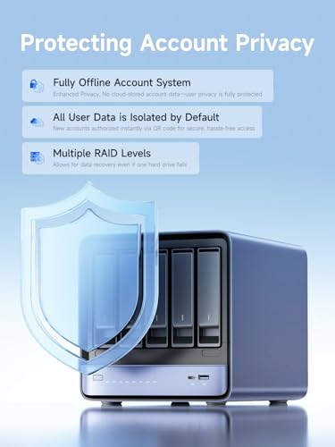 Image of MINISFORUM N5 Air 5-Bay Desktop NAS, AMD Ryzen 7 255(8C /16T) CPU, Barebone, 64GB SSD, 1x 10GbE, 1x 5GbE, 2x USB4(8K), 8K HDMI, OCuLink, 3x M.2 Slots, PCIe x16 Slot, Network Attached Storage (Diskless)