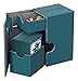 Price comparison product image Ultimate Guard UGD010771 Box Flip´n´Tray Deck Case 80+ Standard Size XenoSkin Petrol Blue