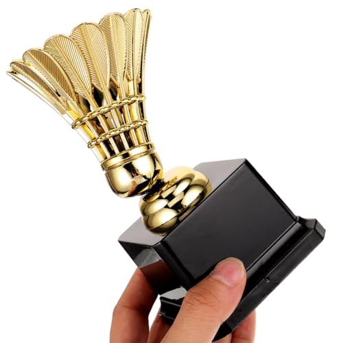 INOOMP 2 Peças Copos De Troféu De Prêmio De De Plástico Modelo De Troféu De De Badminton Troféu De C