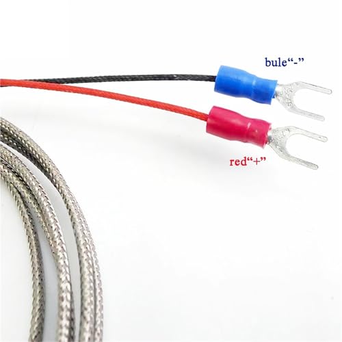Thermocouple de type K anti-interférence avec câble inox blindé de 5M