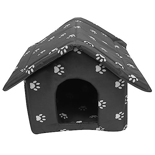 Garneck Katzenunterkunft Für Draußen Waschbare Tierunterkunft Schlafhaus Für Haustiere Atmungsaktive Hundeunterkunft Tierunterkunft Schlafunterkunft Für Hunde Katzenruhehaus