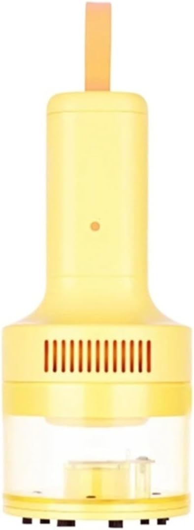 Desktop Vacuum Cleaner For Home/Car Use Mini Keyboard Cleaner USB Charging Strong Suction Yellow Home Appliance