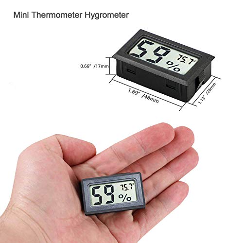 Accper Mini Hygrometer Thermometer Digital Indoor Humidity Gauge