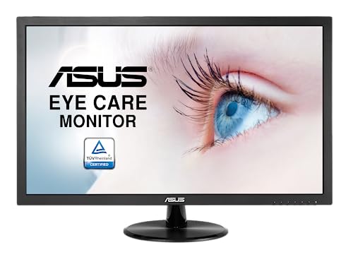 ASUS VP228DE 21.5" Monitor, FHD, 1920 x 1080, TN, D-Sub,